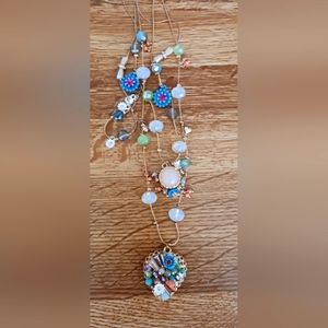 Betsey johnson fidget necklace nwot